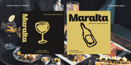 Kurlbit Font Poster 9