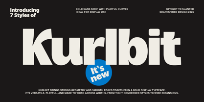Kurlbit Font Poster 1