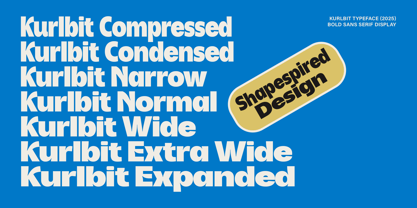 Kurlbit Font Poster 2