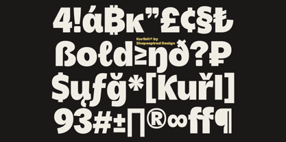 Kurlbit Font Poster 12