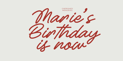 Betany Salena Font Poster 3