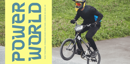 Meteor Horizon Font Poster 13