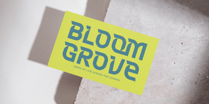 Meteor Horizon Font Poster 2