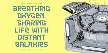 Meteor Horizon Font Poster 6