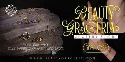 Velations Font Poster 3