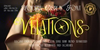 Velations Font Poster 1