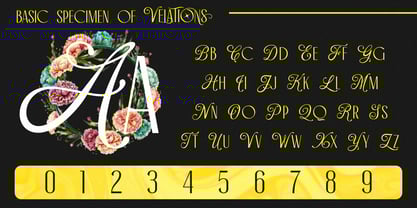 Velations Font Poster 7