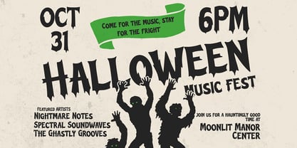 Wicked Veins Font Poster 8