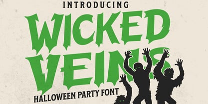 Wicked Veins Font Poster 1