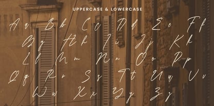 Naqianotis Font Poster 10