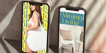 Briglo Shade Font Poster 12