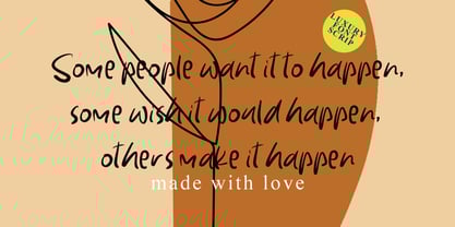 Handwritten Skale Font Poster 5