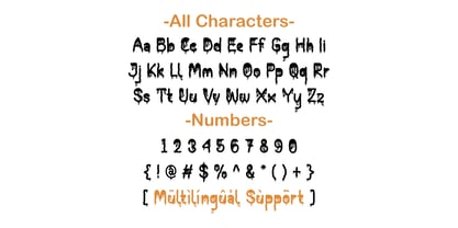 Monster Kids Font Poster 9