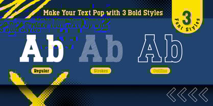 Fox Granite Font Poster 2