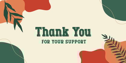 Fox Granite Font Poster 13