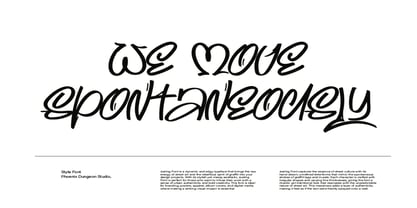 Joaling Font Poster 4