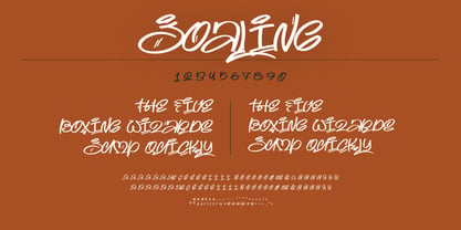 Joaling Font Poster 2