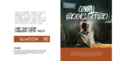 Joaling Font Poster 8