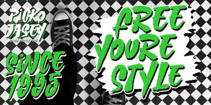 Picko Jasey Font Poster 3