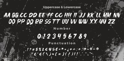 Phantomia Font Poster 7