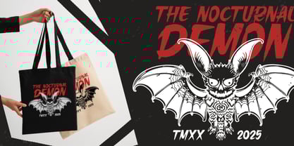 Phantomia Font Poster 4