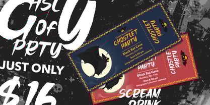 Phantomia Font Poster 2