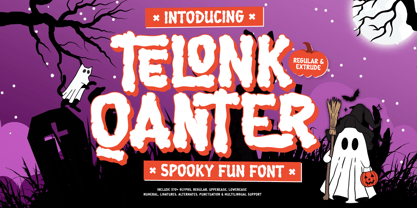 Telonk Qanter Font Poster 1