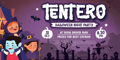 Telonk Qanter Font Poster 5