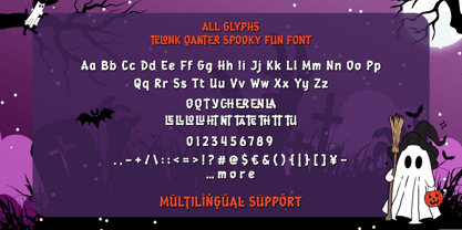 Telonk Qanter Font Poster 9