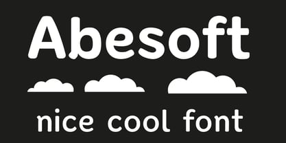 Abesoft Font Poster 1