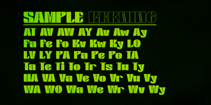 BlocRest Font Poster 8