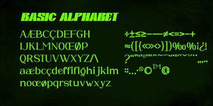 BlocRest Font Poster 7