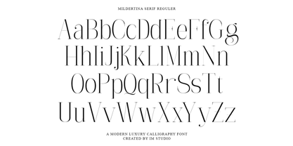 Mildertina Script & Serif Font Poster 14