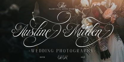 Mildertina Script & Serif Font Poster 9