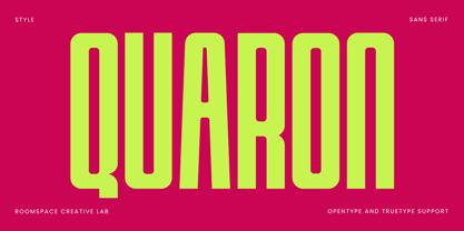 Quaron Font Poster 1