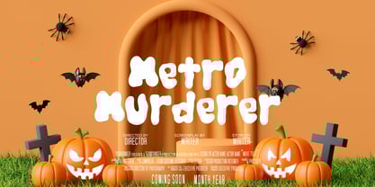 Funky Drip Font Poster 7