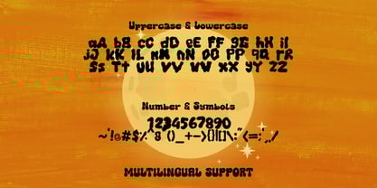 Funky Drip Font Poster 9