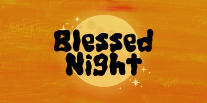 Funky Drip Font Poster 2