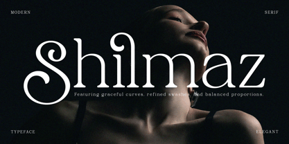 Shilmaz Font Poster 1