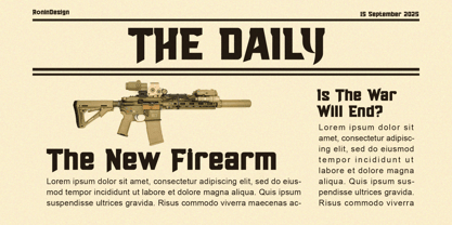 Hellock Font Poster 5