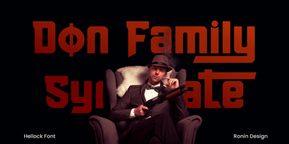 Hellock Font Poster 2