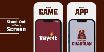 Hellock Font Poster 7