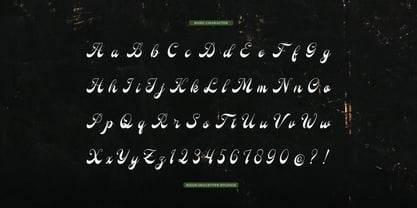 Bastille Fields Font Poster 10