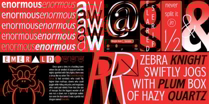 Republish Font Poster 3