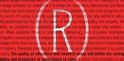 Republish Font Poster 12