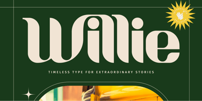 Willie Font Poster 1