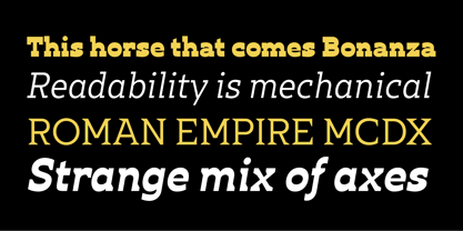 Ponent Font Poster 3