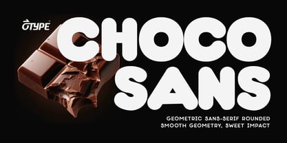 Choco Sans O Font Poster 1