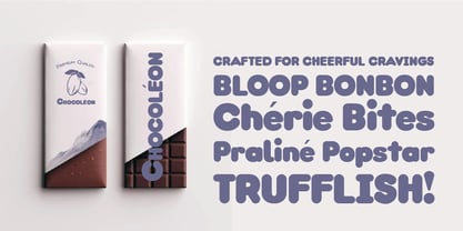 Choco Sans O Font Poster 8