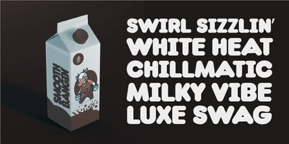 Choco Sans O Font Poster 9